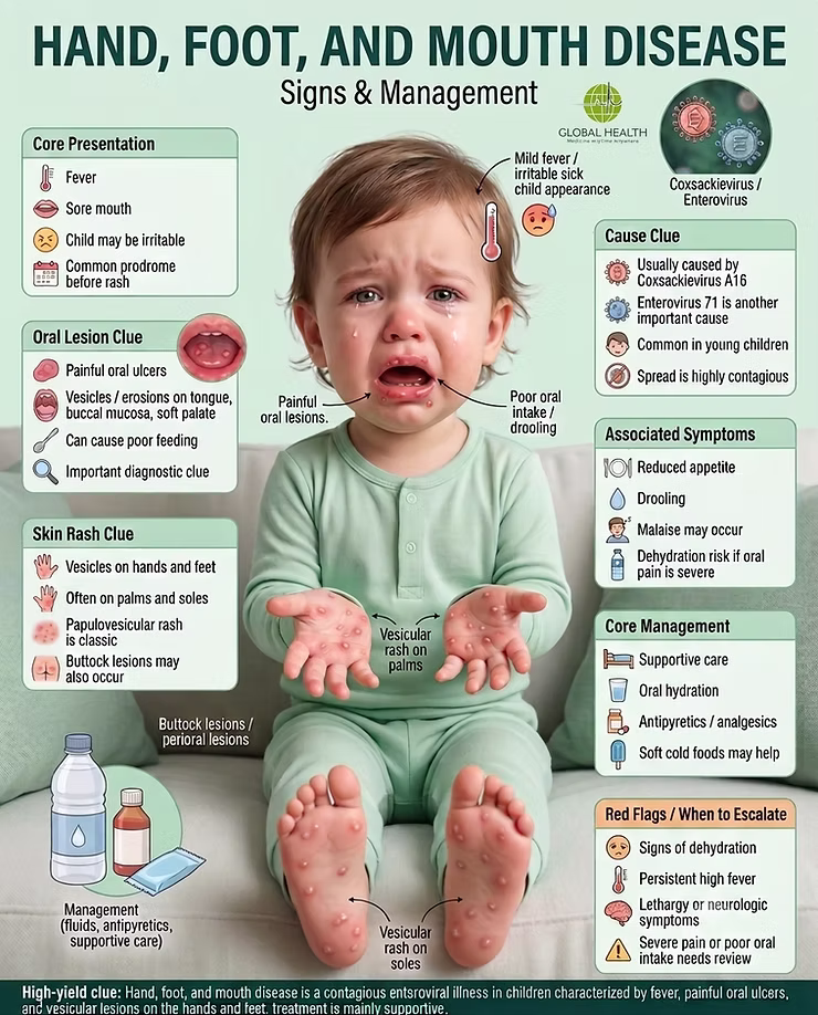 HAND, FOOT AND MOUTH DISEASE: SIGNS AND TREATMENT